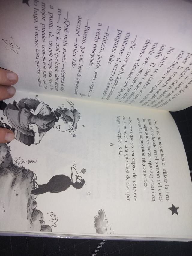 Que caso de bruja y la espada mágica