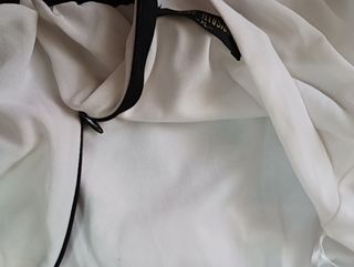 Mono gasa blanco y negro T.XL