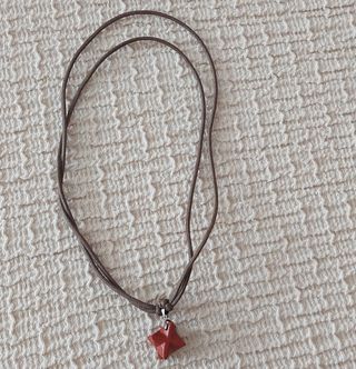 Gargantilla cuero ajustable