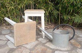 Taburetes de cocina antiguos