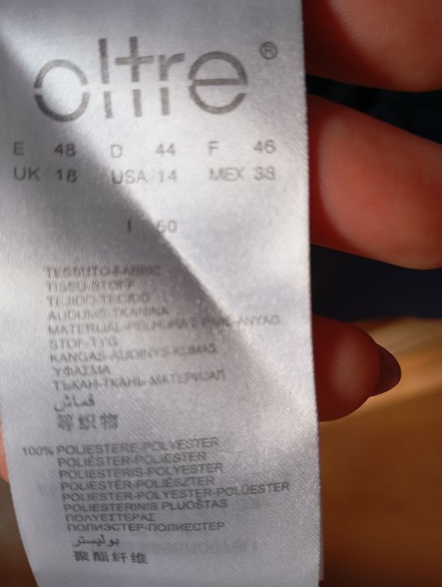 T-shirt in raso Oltre