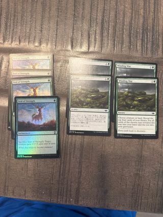 Seal of strength x4 Winding way JPN x4 Magic