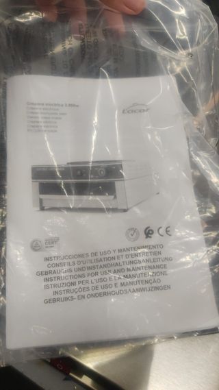 Crepera Eléctrica Nueva con Garantía