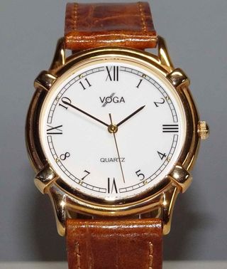 1292-Reloj VOGA - hombre/unisex - vintage - NOS