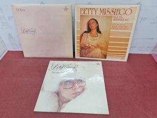 Lote 3 discos vinilo Betty Missiego