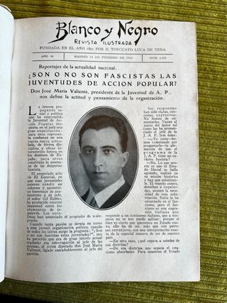 REVISTA “BLANCO Y NEGRO” (1934, febrero-mayo)