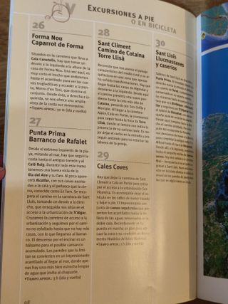 Guía de Menorca. En Español.