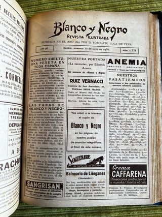 REVISTA “BLANCO Y NEGRO” (1936, marzo-mayo)