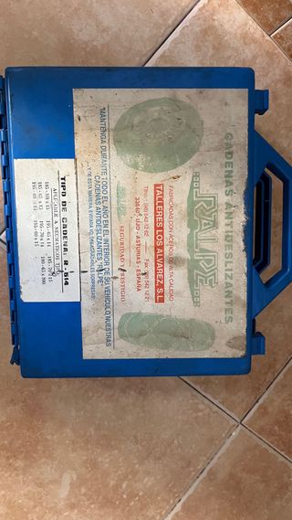 Cadenas de nieve coche