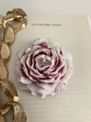 Fiore in cera di soia