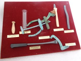 antiguo instrumentos ginecologicos b. braun , ampu