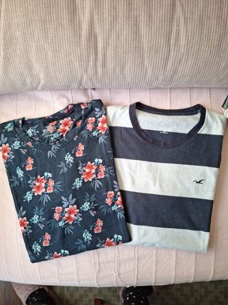 Pack camisetas Hollister