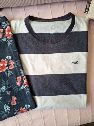 Pack camisetas Hollister