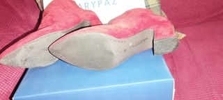 Botines rojos Mary Paz
