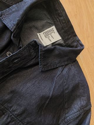 3 camisas hombre/adolescente  vaquera cuadros S-M