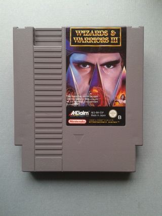 NINTENDO NES WIZARDS & WARRIORS III CARTUCHO ESP
