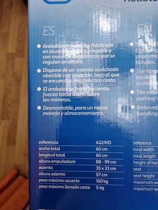 Andador adulto