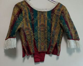 Precioso corpiño fallera o huertana reversible