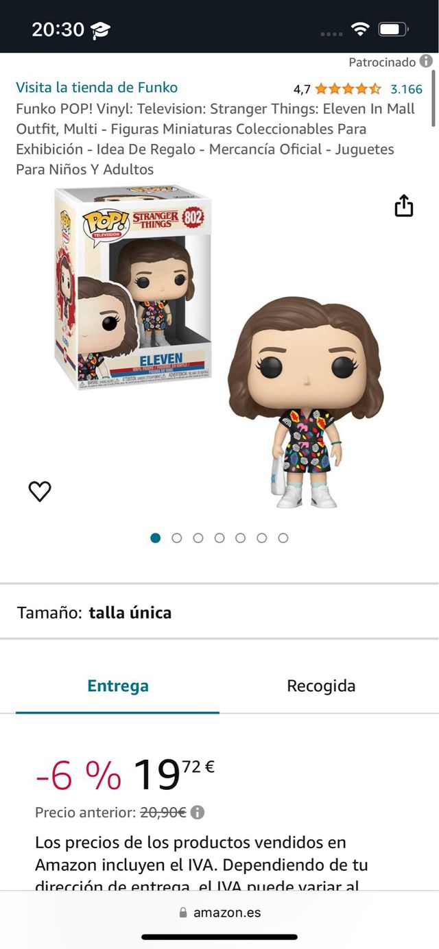 Funko POP Stranger Things Eleven 802