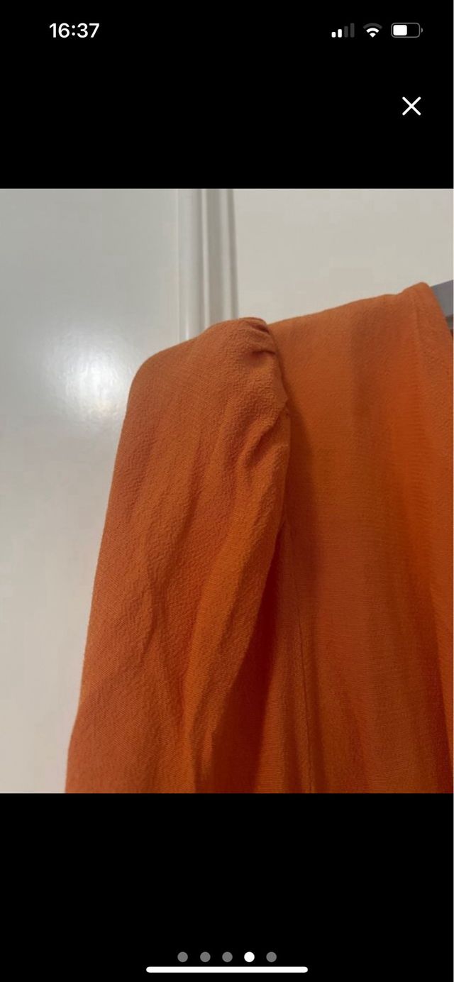 Vestido mini naranja