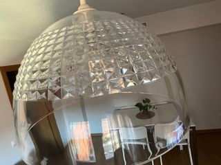 Lampara techo transparente 2