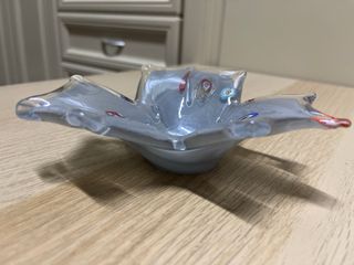 Centrotavola, svuotatasche in vetro di Murano