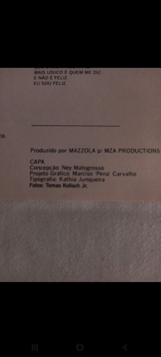 Ney Matogrosso & Rafael Rabello - À Flor Da Pele. 