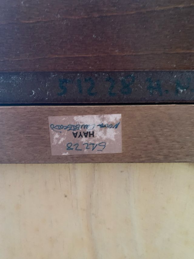 Armario auxiliar de haya