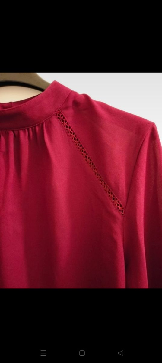 Camicetta borgogna