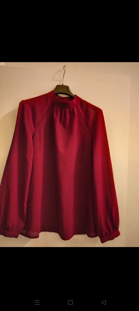 Camicetta borgogna