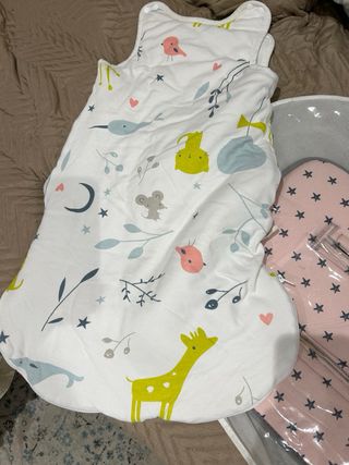 lote Sacos bebé y colchoneta sillita