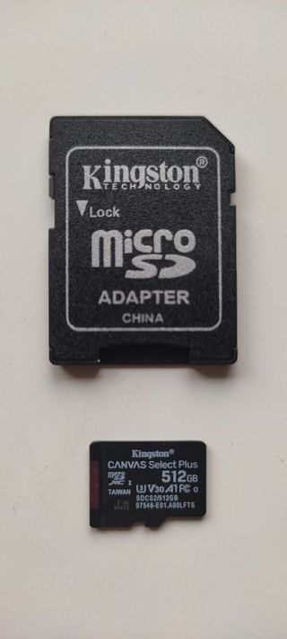 Kingston SDCS2/512GB Canvas Select Plus - Tarjeta