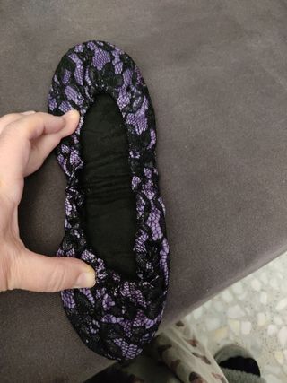 Zapatos plegables 