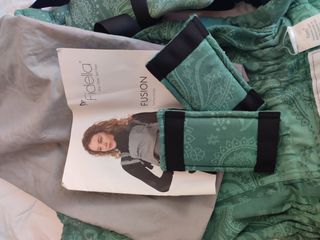Mochila ergonómica Persian Paisley verde