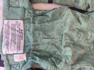 Mochila ergonómica Persian Paisley verde