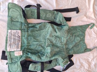 Mochila ergonómica Persian Paisley verde