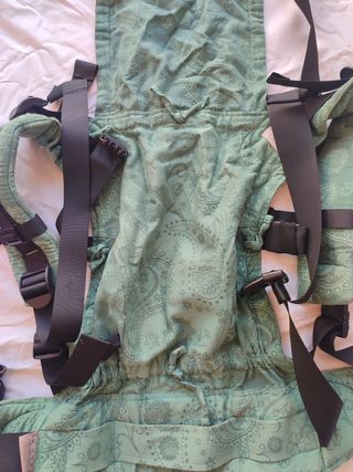 Mochila ergonómica Persian Paisley verde