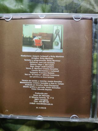 CD Joaquin Carbonell - Tabaco y cariño (1998)