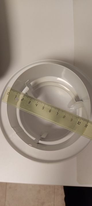 Sombrerete chimenea Metal Blanco