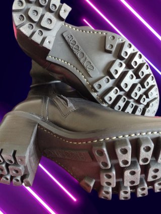 Botas Altas Freelance Piel Auténtica Lujo Regalo