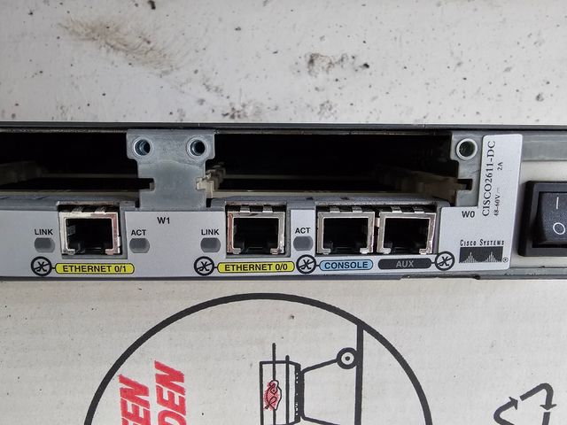 due router cisco 2600