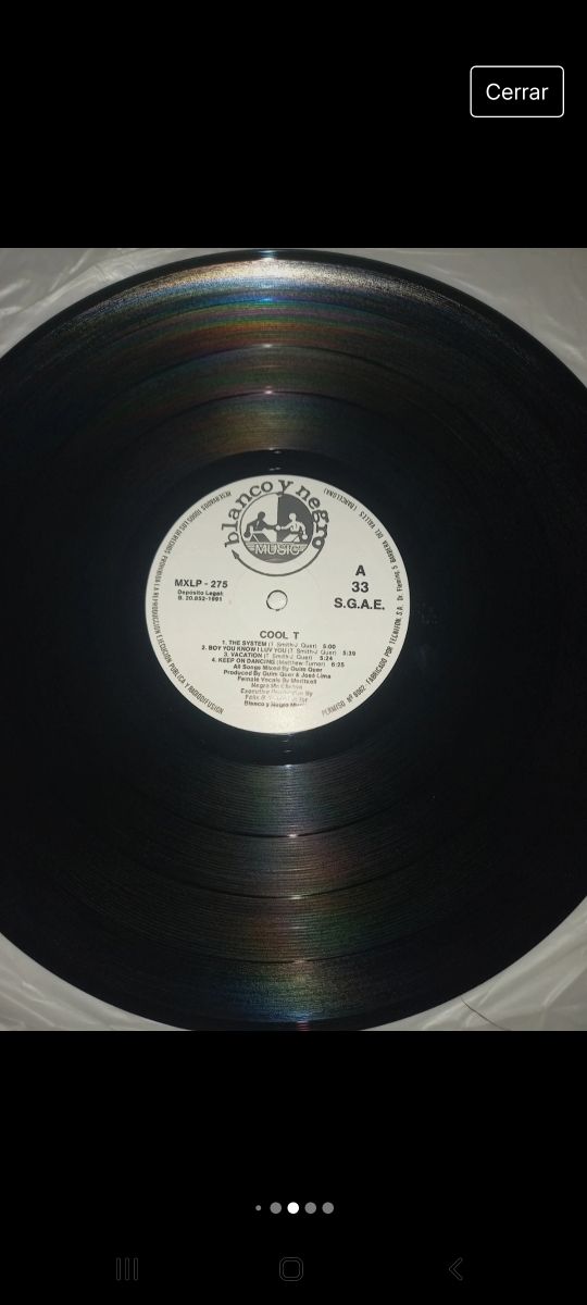 Cool T - The Beguinning. 1991 Lp