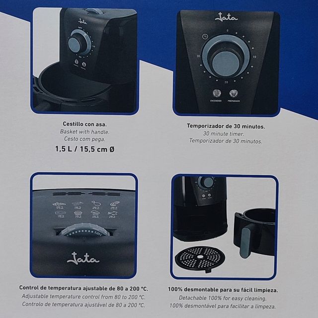 Airfryer - Freidora de aire de 1,5l