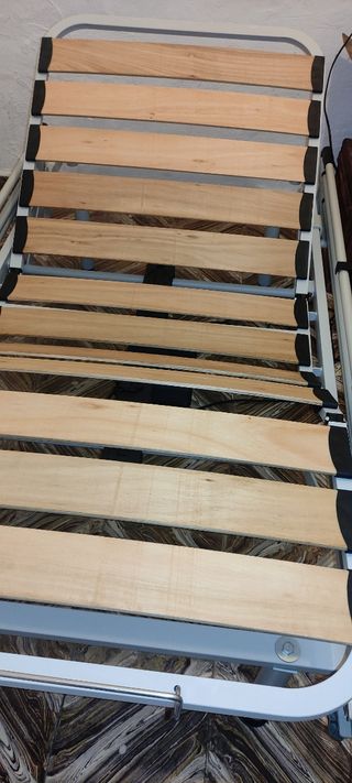 Cama eléctrica sanitaria articulada