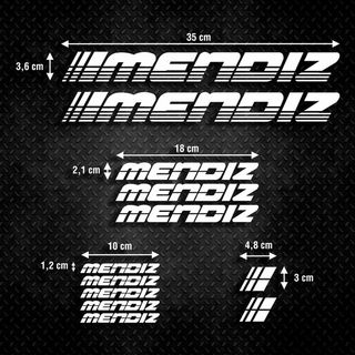 Kit Adhesivo Bicicleta Carretera Mendiz