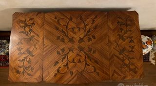 Mobile da toilette legno intarsiato