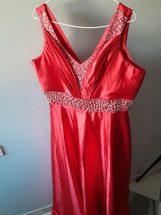 Vestido de fiesta talla XL.