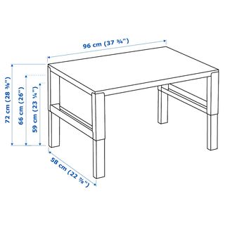 Escritorio pahl ikea  como nuevo con estanteria