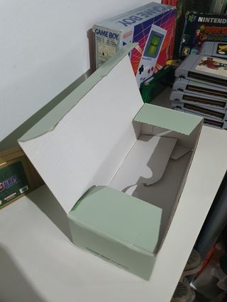 Caja game boy micro verde