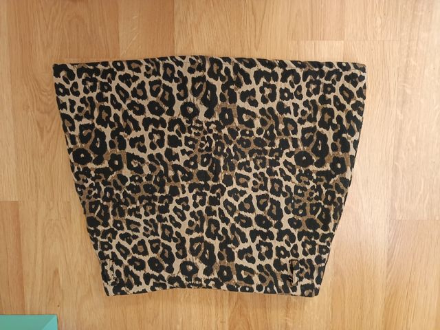 Falda leopardo